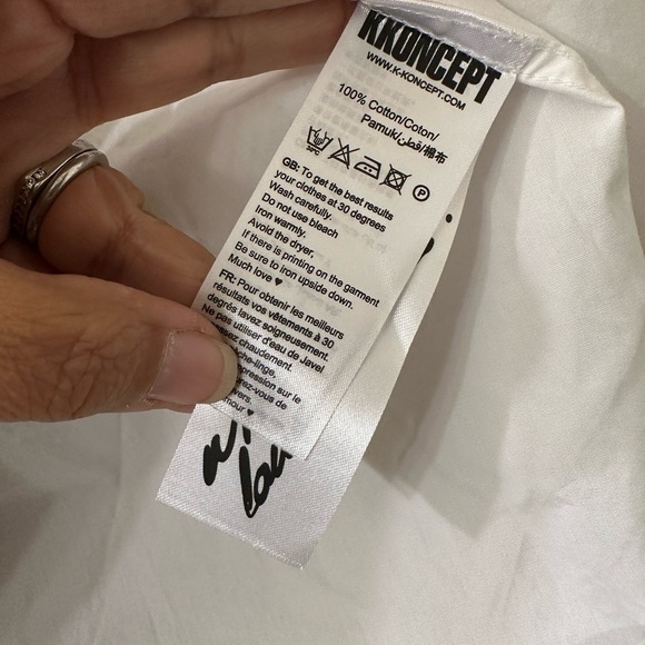 K-KONCEPT Lady Diana Shirt (101) - Picture 9 of 9